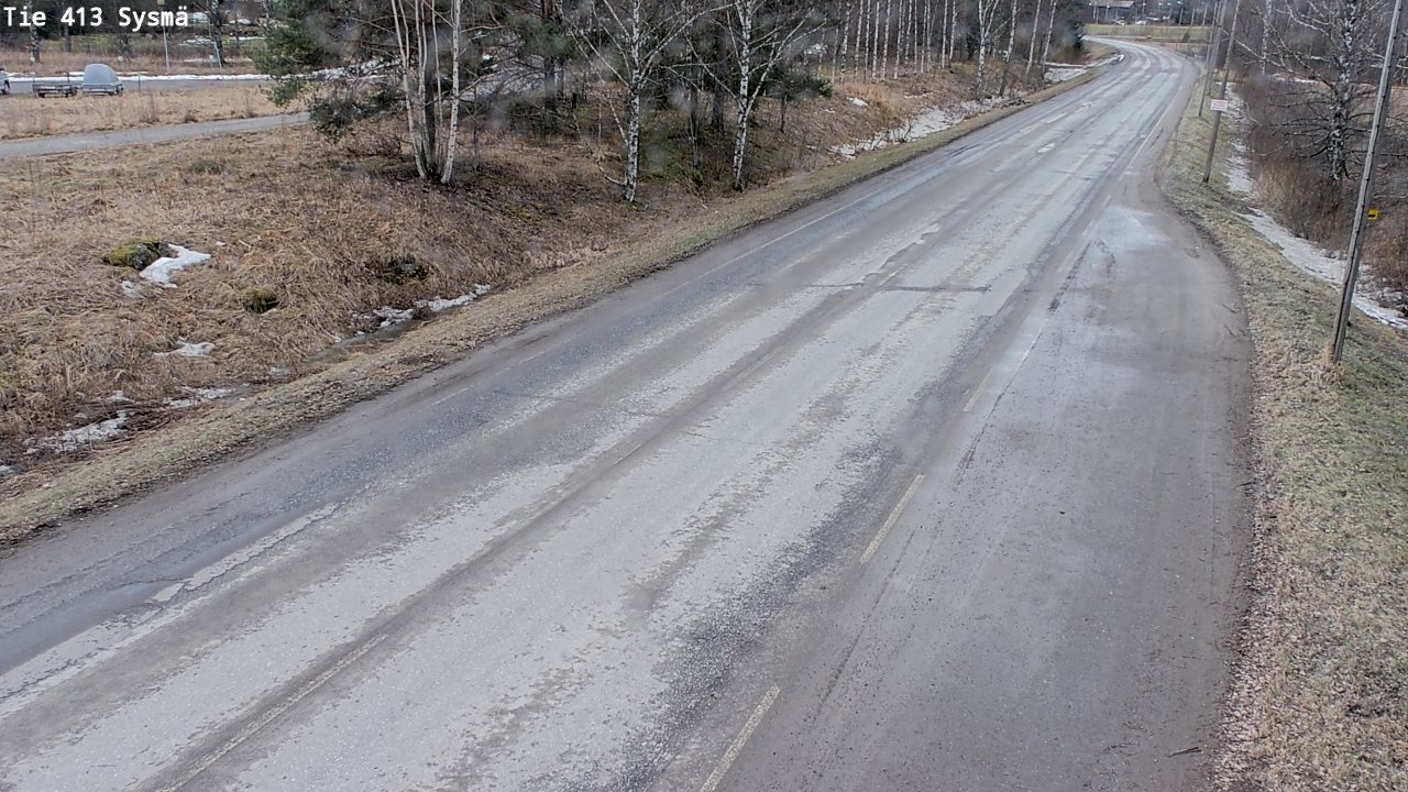 Weather Camera Image Road 413 Sysmä, Sysmä, Päijät-Häme