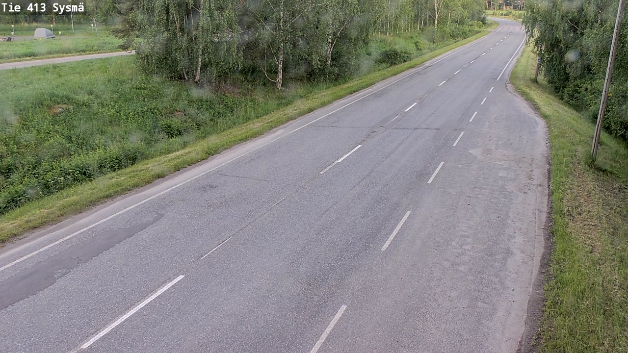 Weather Camera Image Väg 413 Sysmä, Sysmä, Päijät-Häme