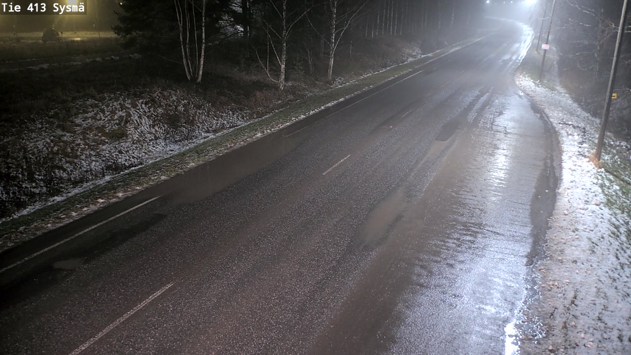 Weather Camera Image Väg 413 Sysmä, Sysmä, Päijät-Häme