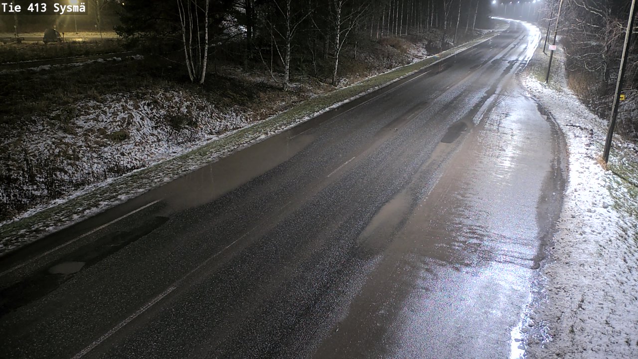 Weather Camera Image Väg 413 Sysmä, Sysmä, Päijät-Häme