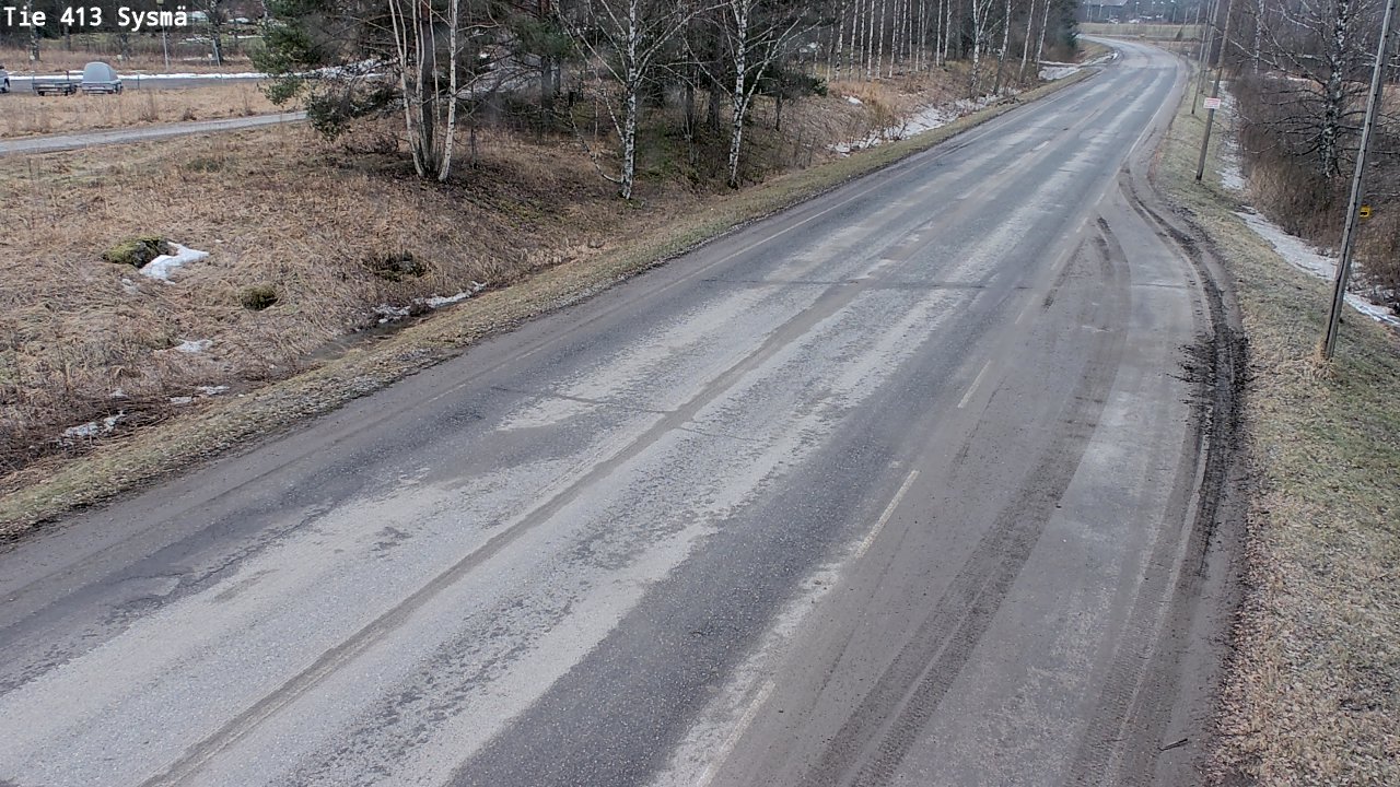 Weather Camera Image Road 413 Sysmä, Sysmä, Päijät-Häme