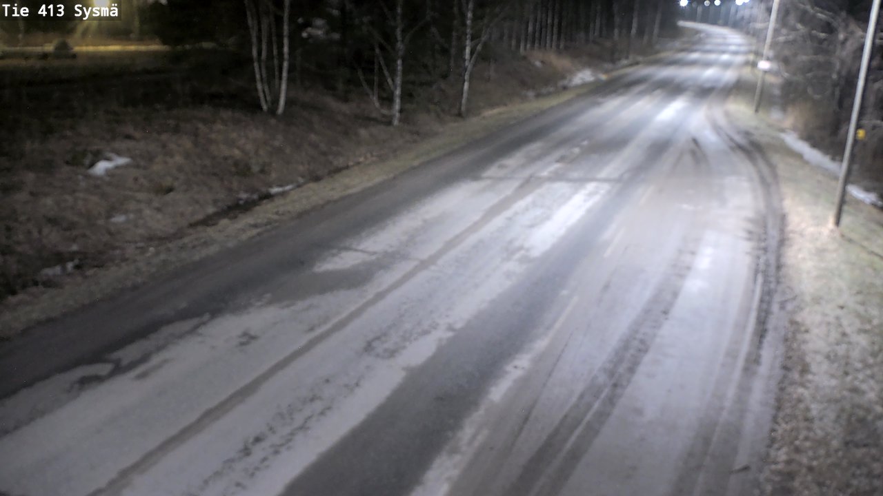 Weather Camera Image Road 413 Sysmä, Sysmä, Päijät-Häme