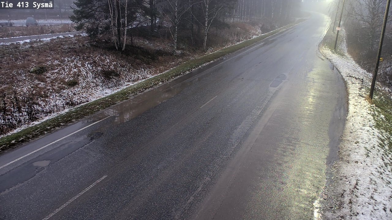 Weather Camera Image Väg 413 Sysmä, Sysmä, Päijät-Häme