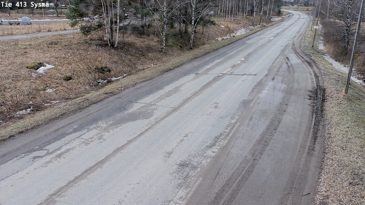 Weather Camera Image Road 413 Sysmä, Sysmä, Päijät-Häme