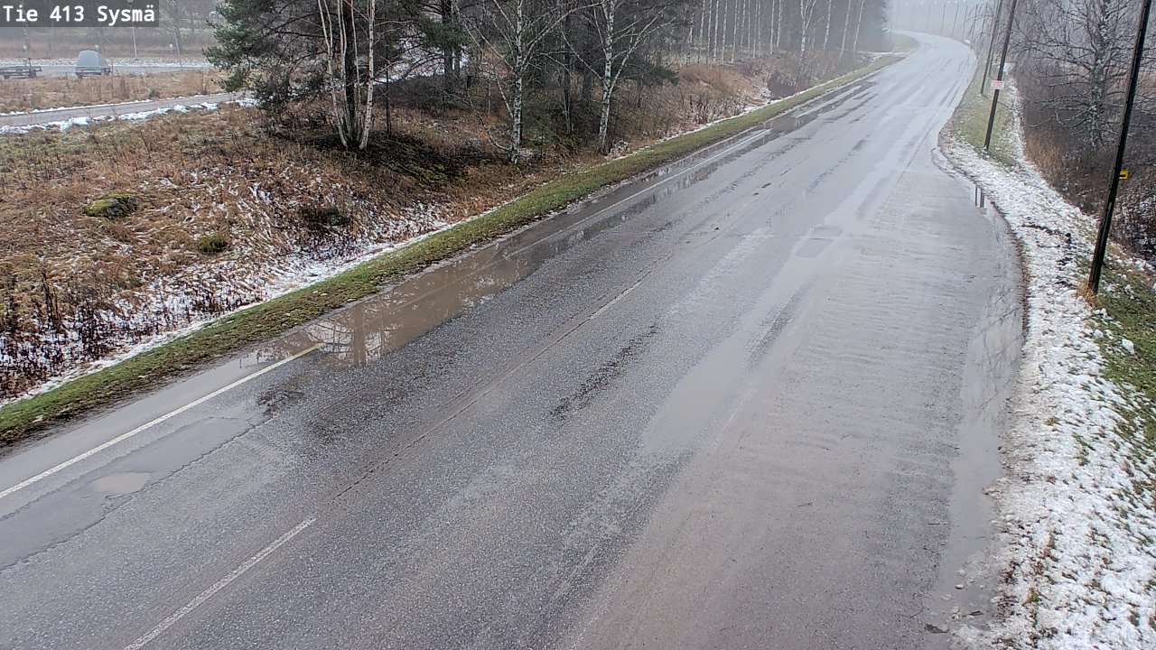 Weather Camera Image Väg 413 Sysmä, Sysmä, Päijät-Häme