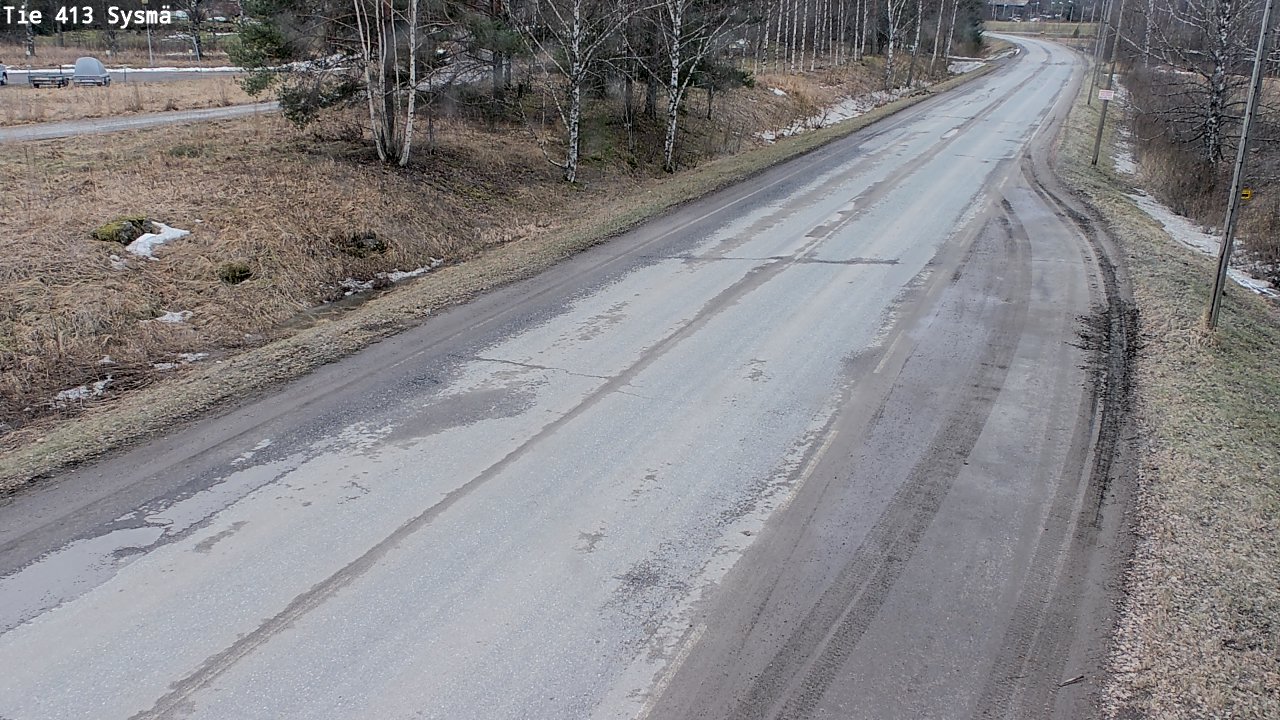 Weather Camera Image Road 413 Sysmä, Sysmä, Päijät-Häme