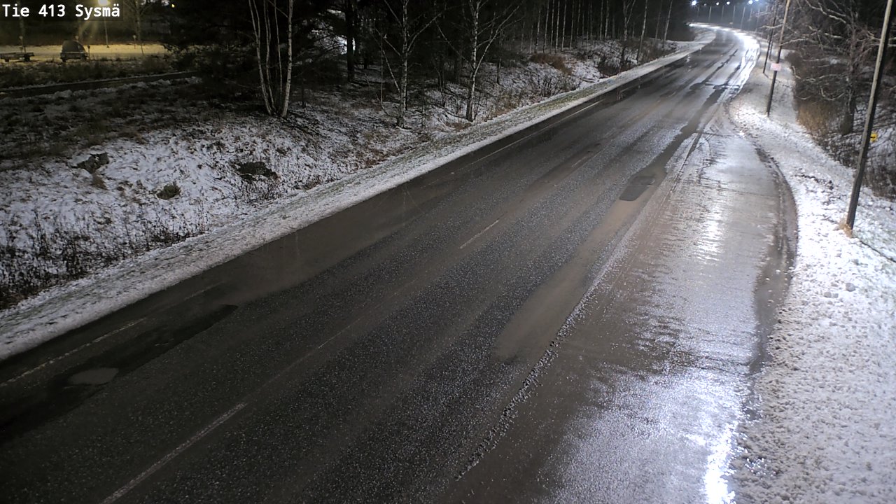 Weather Camera Image Väg 413 Sysmä, Sysmä, Päijät-Häme