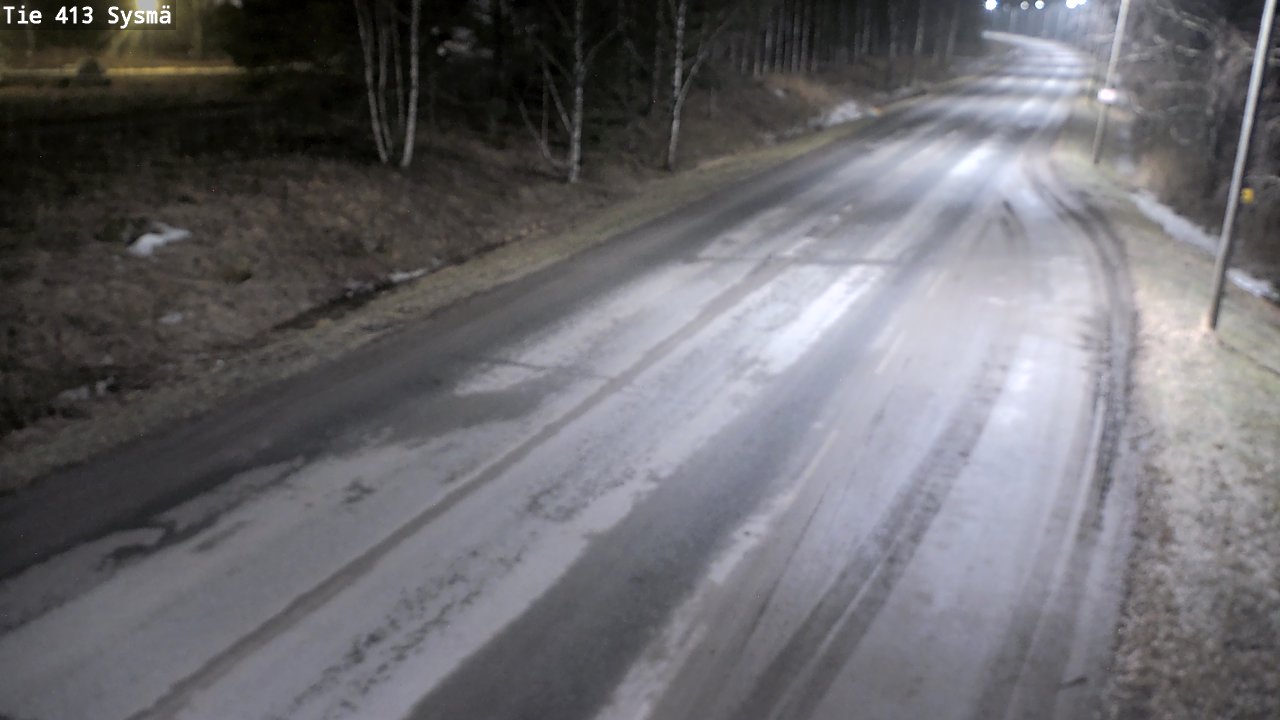 Weather Camera Image Road 413 Sysmä, Sysmä, Päijät-Häme