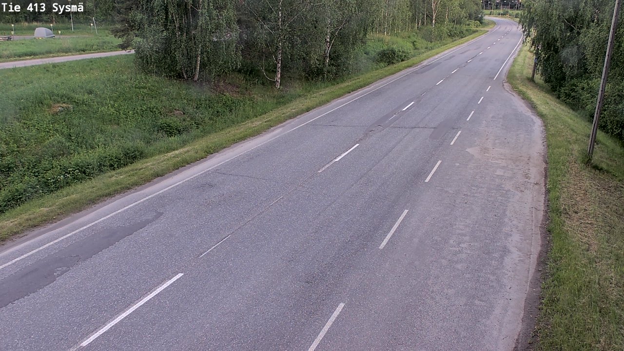 Weather Camera Image Väg 413 Sysmä, Sysmä, Päijät-Häme