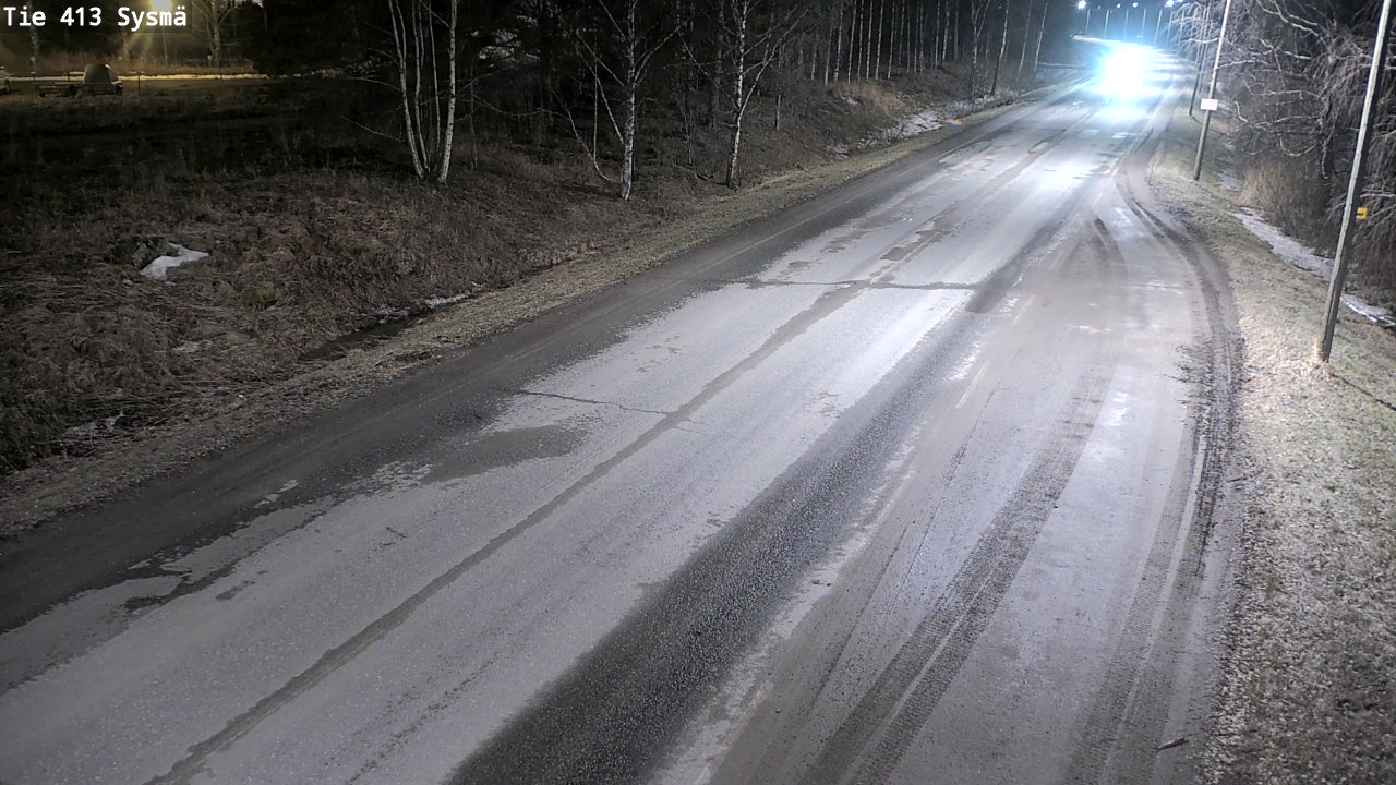 Weather Camera Image Road 413 Sysmä, Sysmä, Päijät-Häme