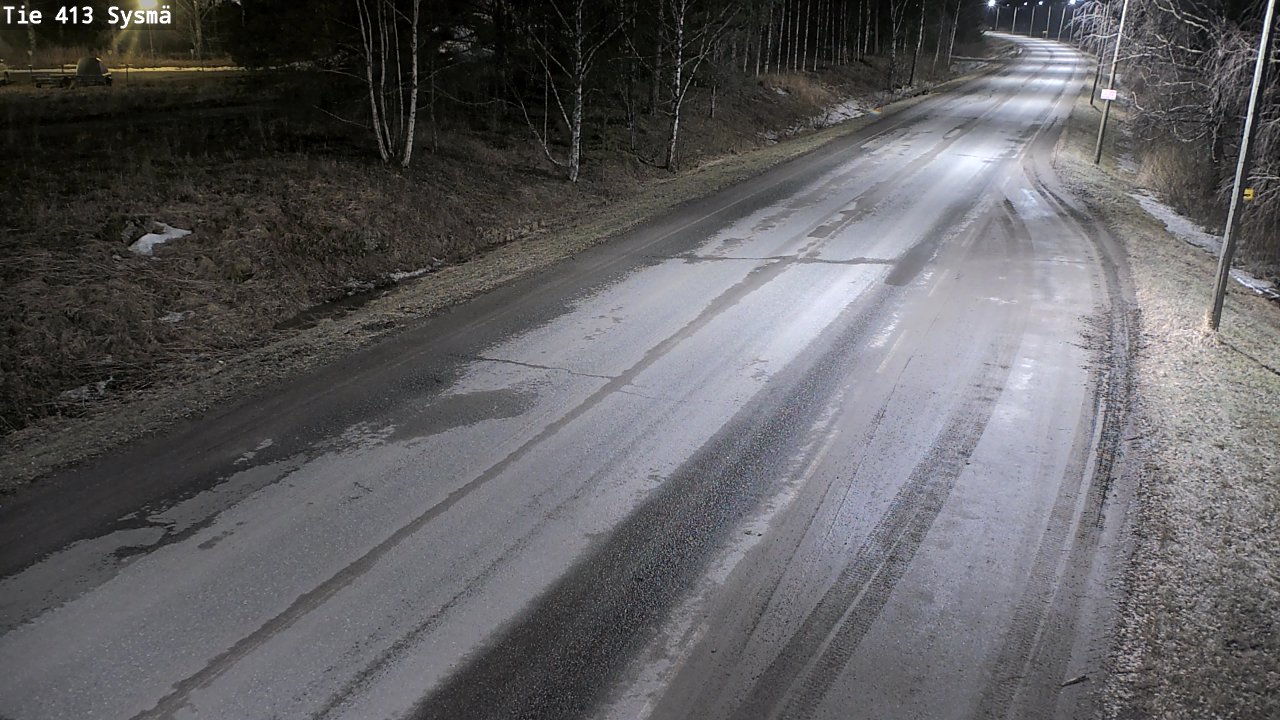 Weather Camera Image Road 413 Sysmä, Sysmä, Päijät-Häme