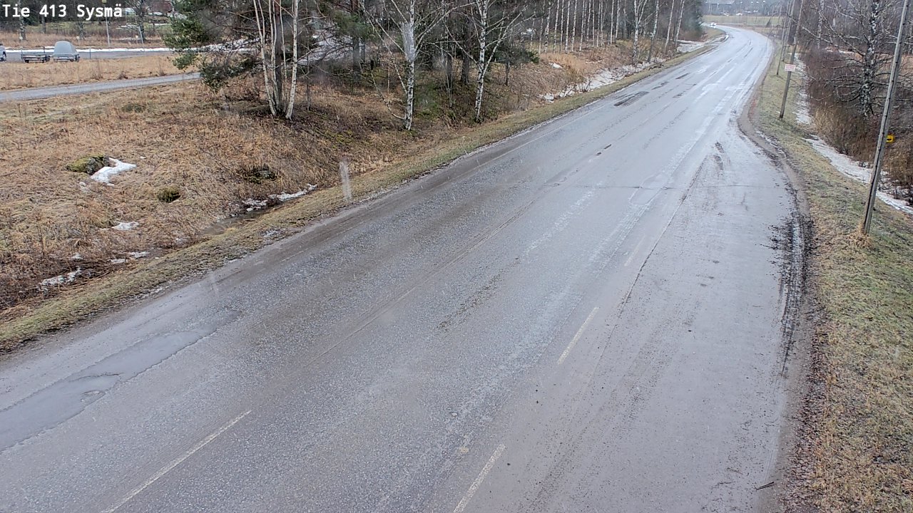 Weather Camera Image Road 413 Sysmä, Sysmä, Päijät-Häme