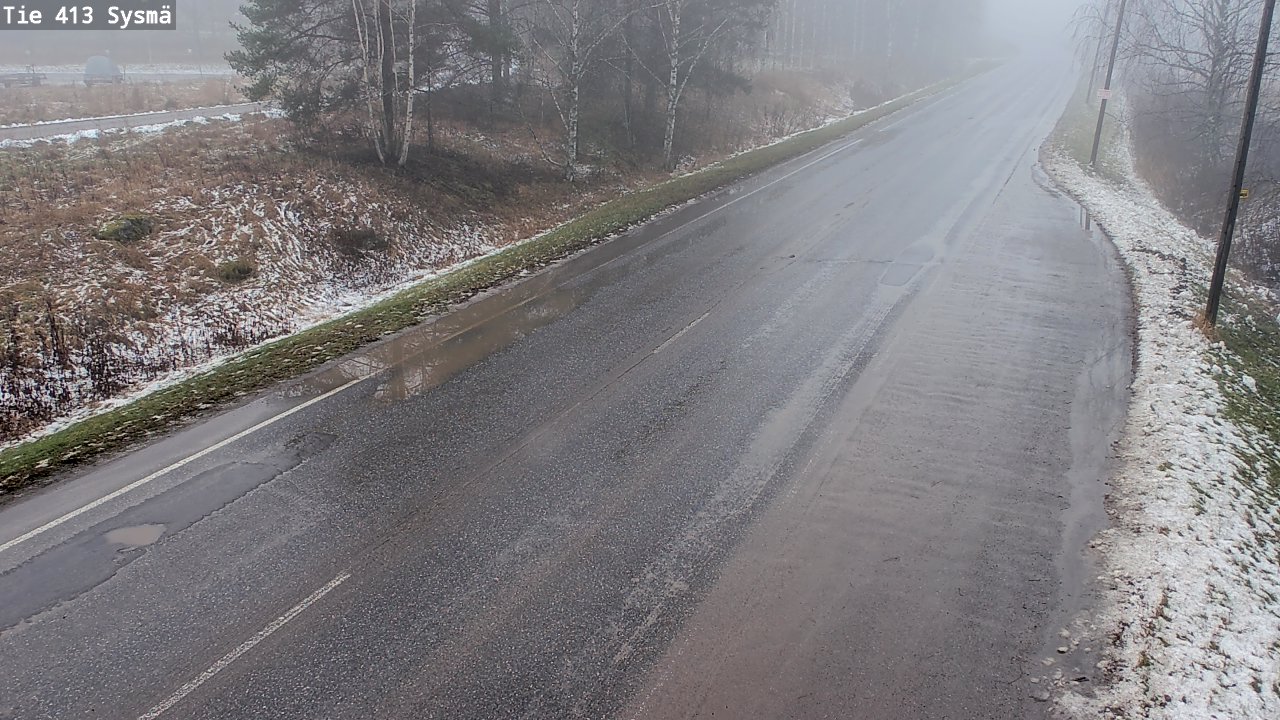 Weather Camera Image Väg 413 Sysmä, Sysmä, Päijät-Häme