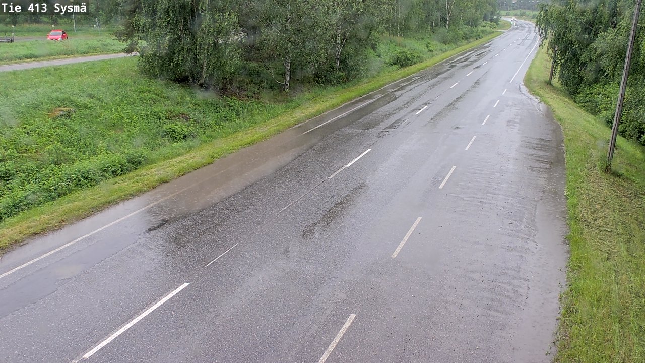 Weather Camera Image Road 413 Sysmä, Sysmä, Päijät-Häme