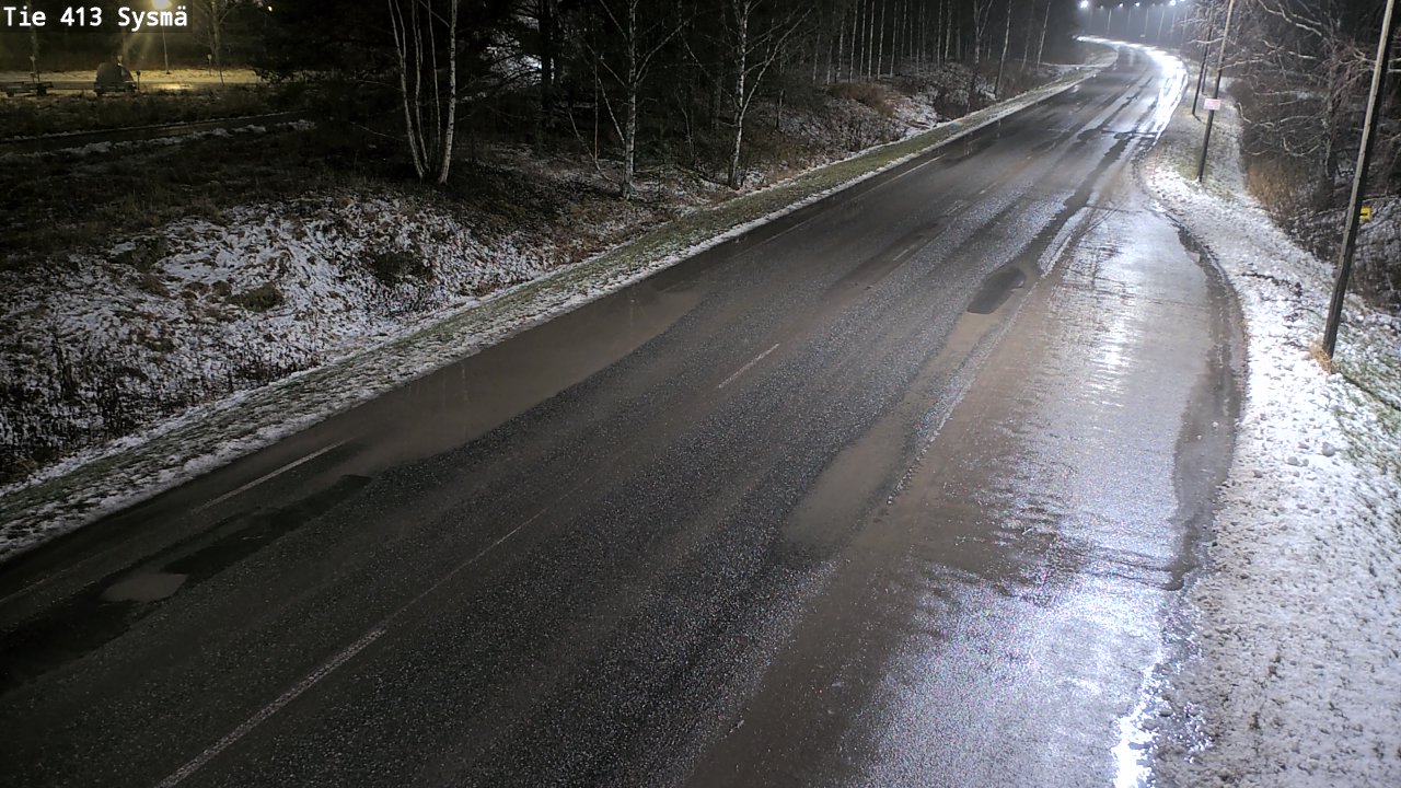 Weather Camera Image Väg 413 Sysmä, Sysmä, Päijät-Häme
