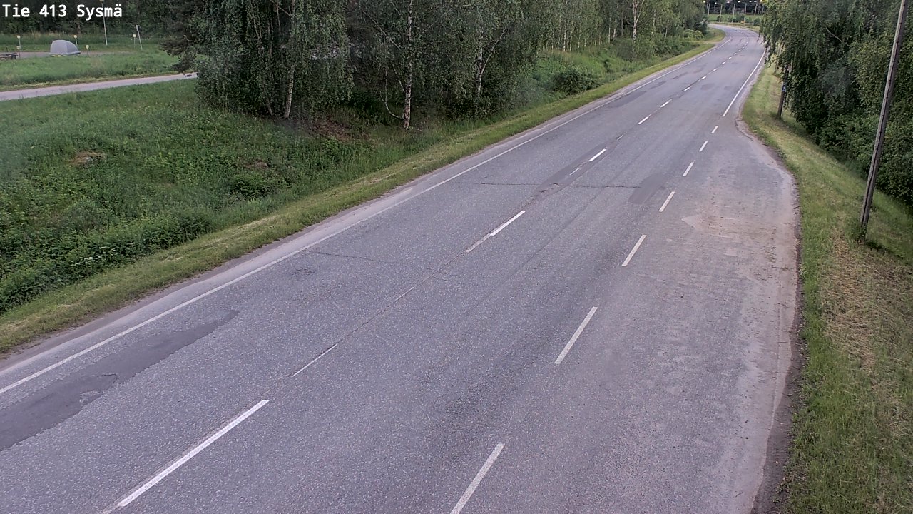 Weather Camera Image Väg 413 Sysmä, Sysmä, Päijät-Häme
