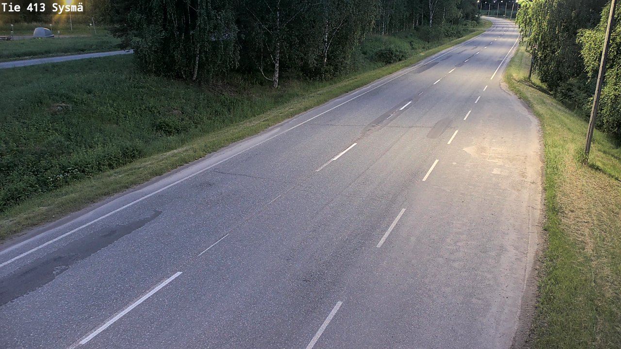Weather Camera Image Väg 413 Sysmä, Sysmä, Päijät-Häme