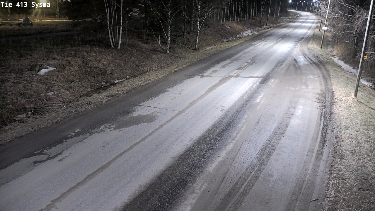 Weather Camera Image Road 413 Sysmä, Sysmä, Päijät-Häme