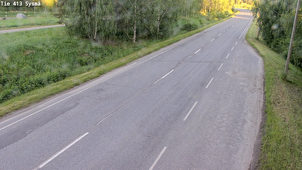 Weather Camera Image Väg 413 Sysmä, Sysmä, Päijät-Häme