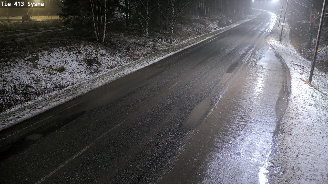 Weather Camera Image Väg 413 Sysmä, Sysmä, Päijät-Häme