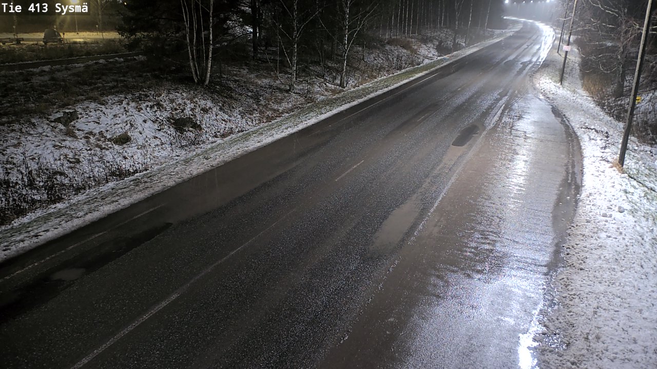 Weather Camera Image Väg 413 Sysmä, Sysmä, Päijät-Häme