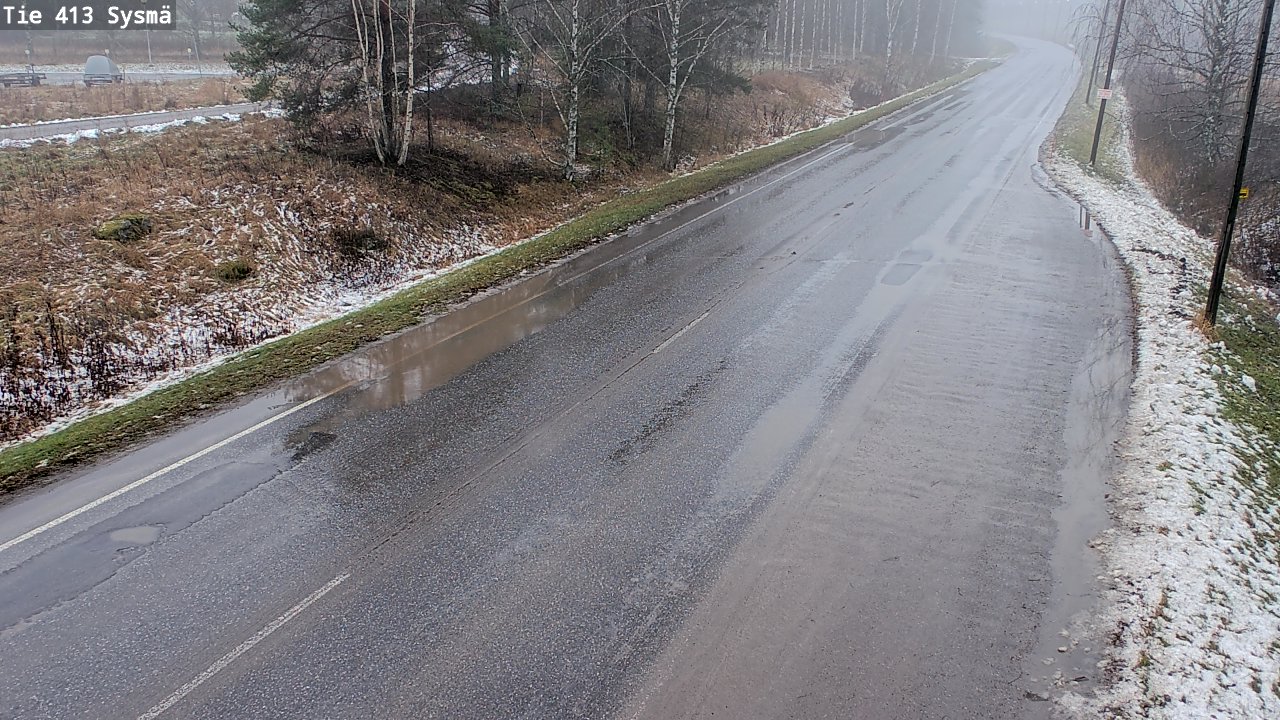 Weather Camera Image Väg 413 Sysmä, Sysmä, Päijät-Häme