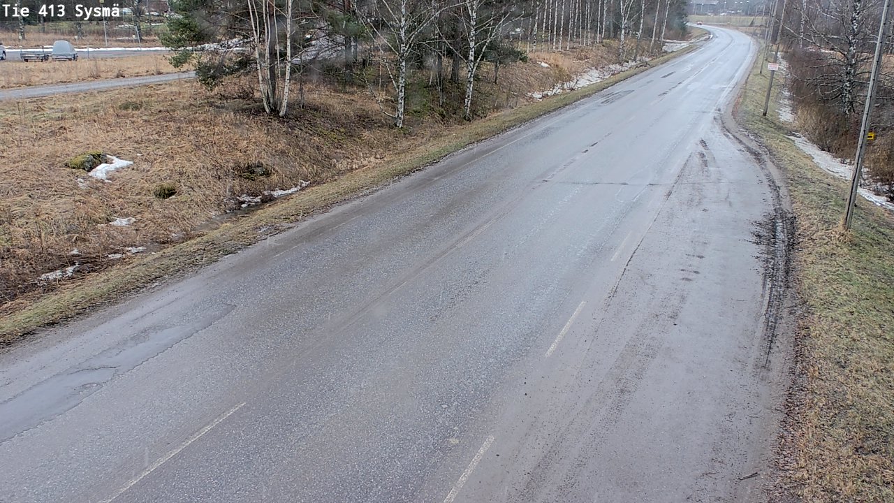 Weather Camera Image Road 413 Sysmä, Sysmä, Päijät-Häme