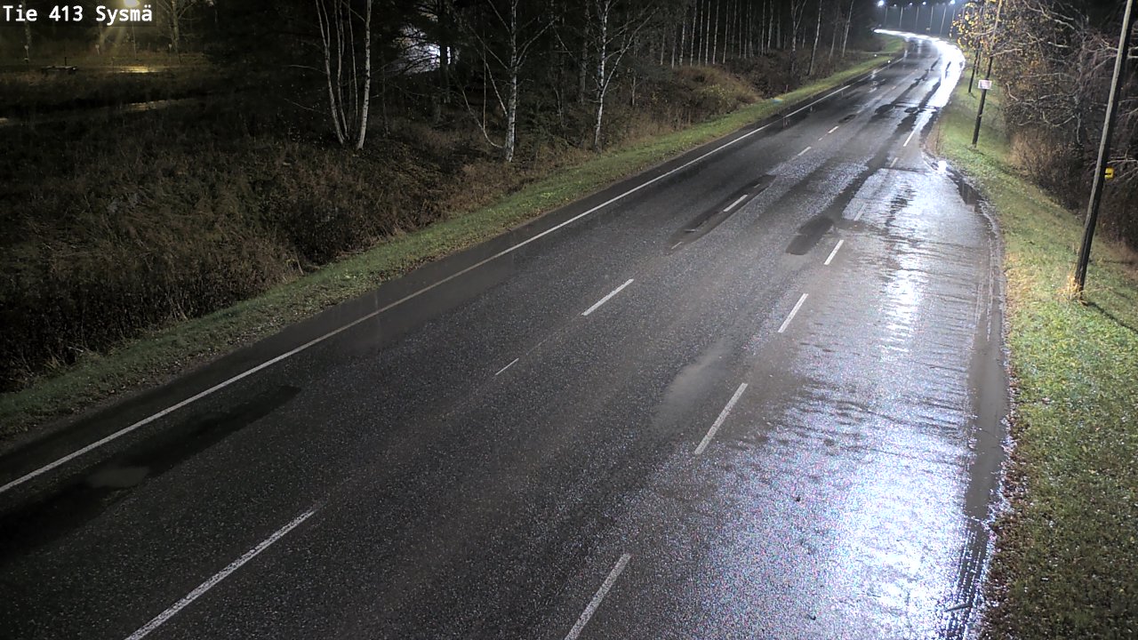 Weather Camera Image Väg 413 Sysmä, Sysmä, Päijät-Häme