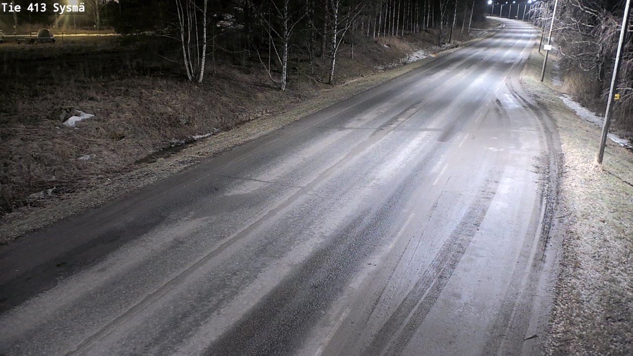Weather Camera Image Road 413 Sysmä, Sysmä, Päijät-Häme