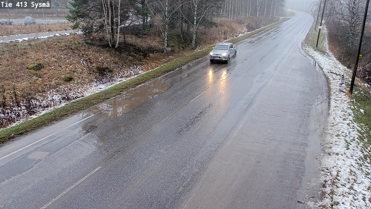 Weather Camera Image Road 413 Sysmä, Sysmä, Päijät-Häme