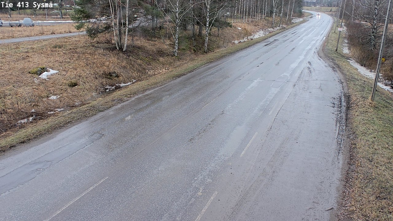 Weather Camera Image Road 413 Sysmä, Sysmä, Päijät-Häme