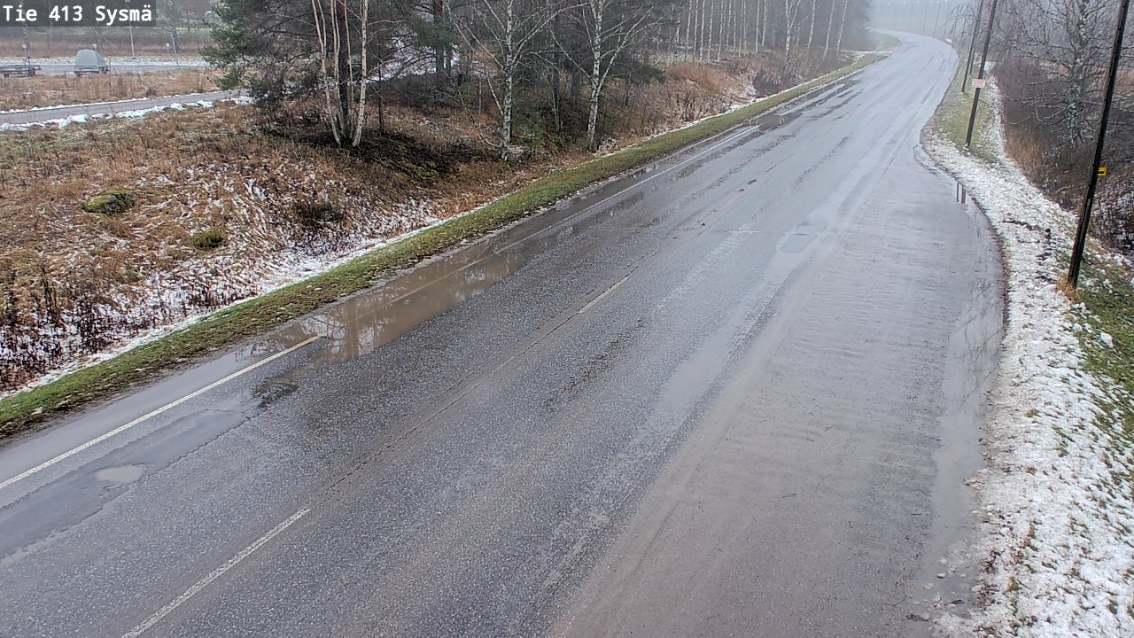 Weather Camera Image Väg 413 Sysmä, Sysmä, Päijät-Häme