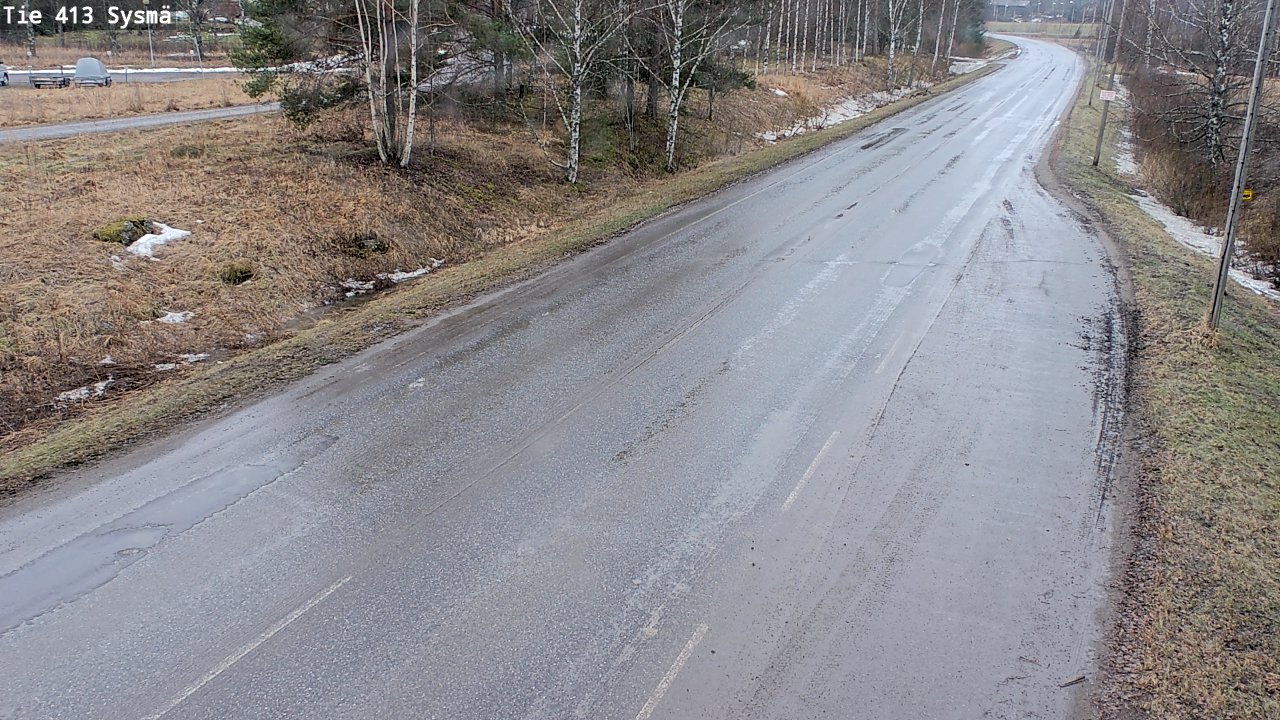 Weather Camera Image Road 413 Sysmä, Sysmä, Päijät-Häme