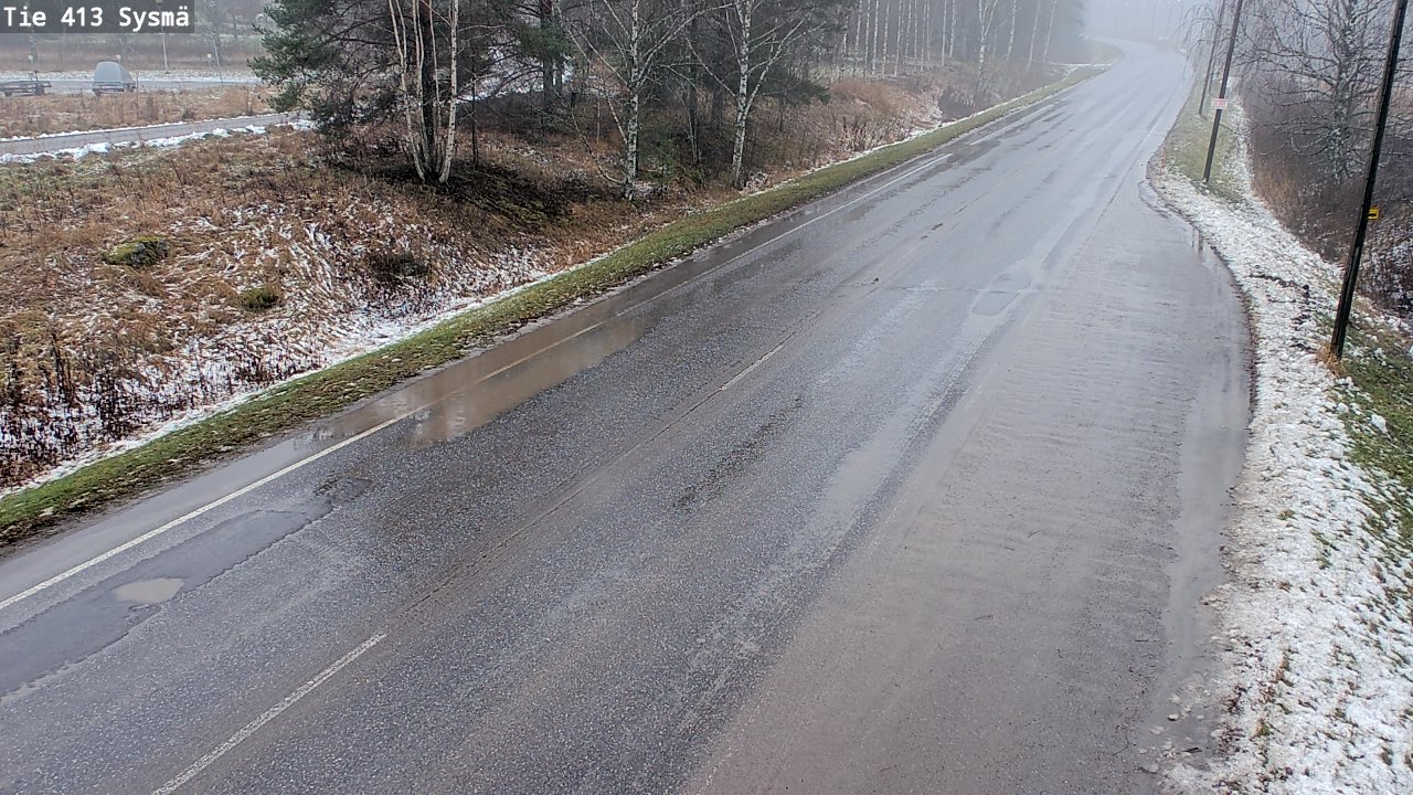 Weather Camera Image Väg 413 Sysmä, Sysmä, Päijät-Häme