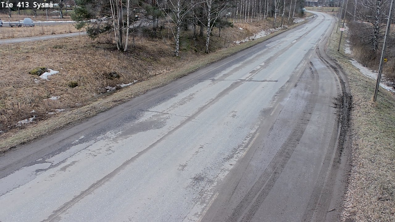 Weather Camera Image Road 413 Sysmä, Sysmä, Päijät-Häme