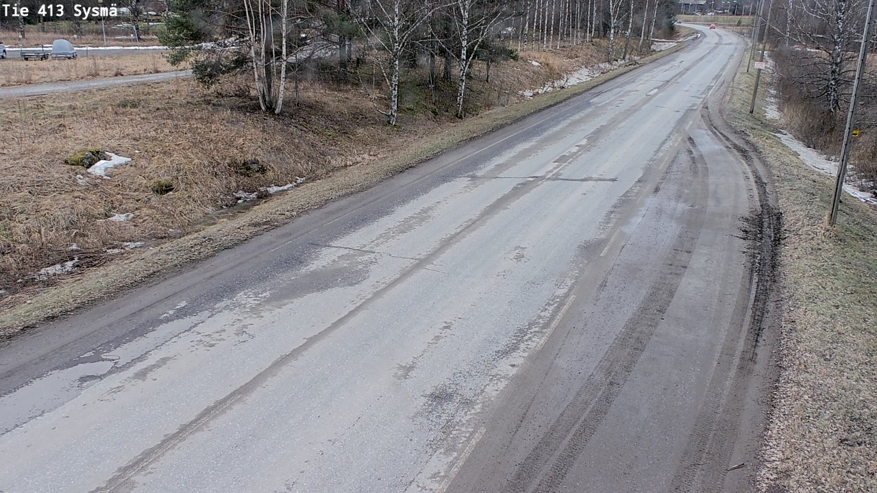 Weather Camera Image Road 413 Sysmä, Sysmä, Päijät-Häme