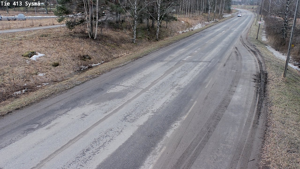 Weather Camera Image Road 413 Sysmä, Sysmä, Päijät-Häme