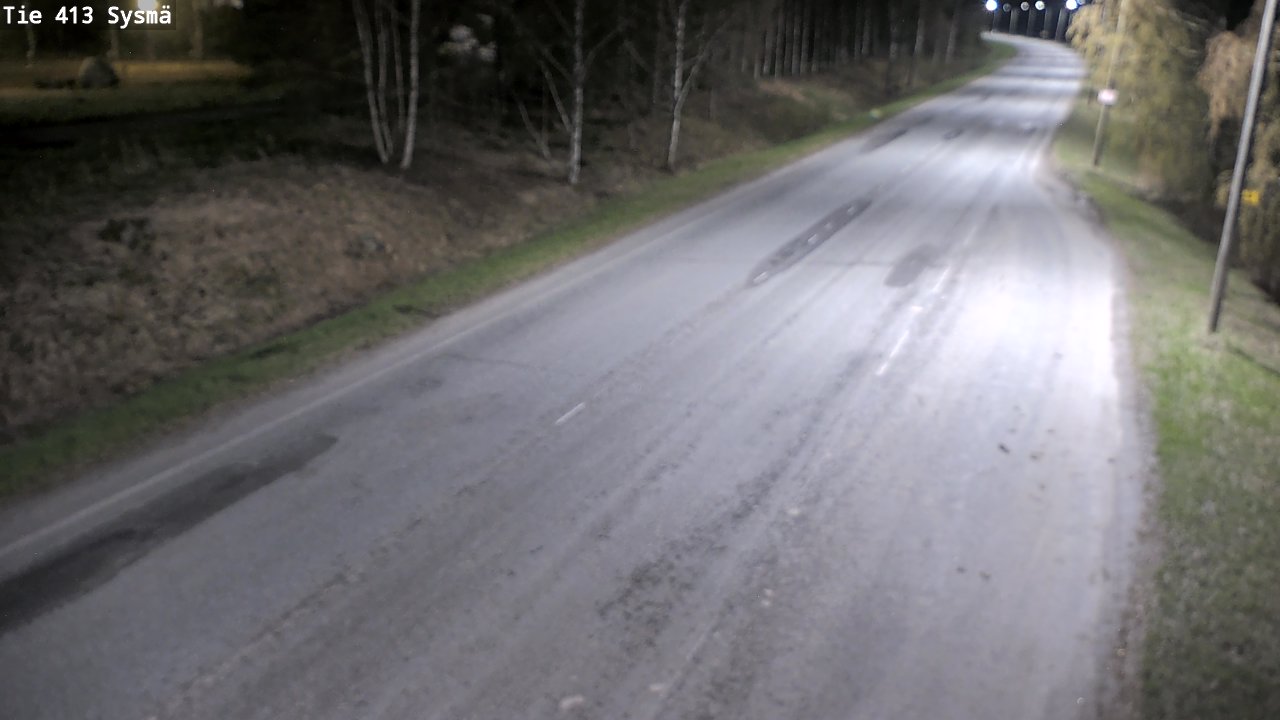 Weather Camera Image Road 413 Sysmä, Sysmä, Päijät-Häme