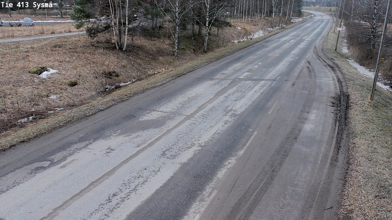 Weather Camera Image Road 413 Sysmä, Sysmä, Päijät-Häme