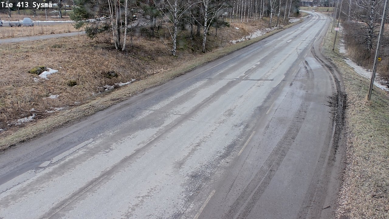 Weather Camera Image Road 413 Sysmä, Sysmä, Päijät-Häme