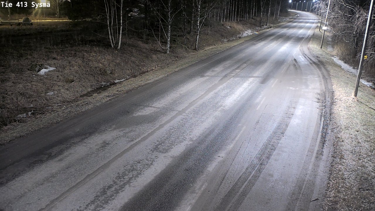 Weather Camera Image Road 413 Sysmä, Sysmä, Päijät-Häme