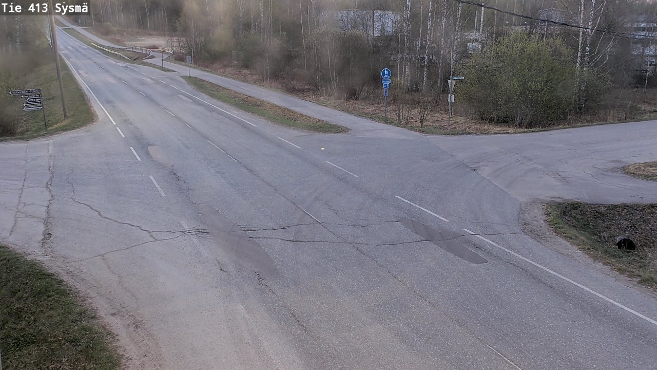 Weather Camera Image Väg 413 Sysmä, Sysmä, Päijät-Häme