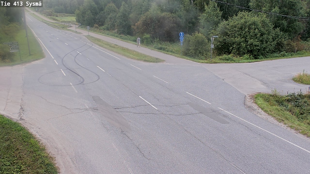 Weather Camera Image Road 413 Sysmä, Sysmä, Päijät-Häme