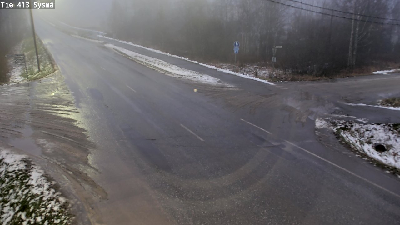 Weather Camera Image Väg 413 Sysmä, Sysmä, Päijät-Häme