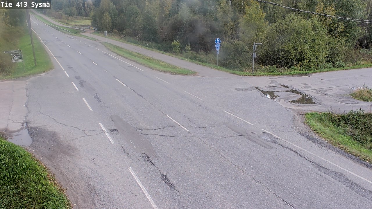 Weather Camera Image Road 413 Sysmä, Sysmä, Päijät-Häme