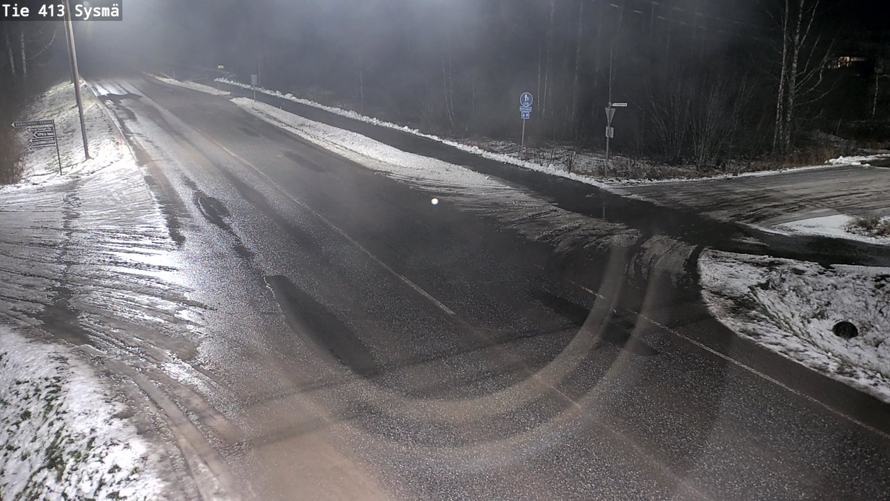 Weather Camera Image Väg 413 Sysmä, Sysmä, Päijät-Häme