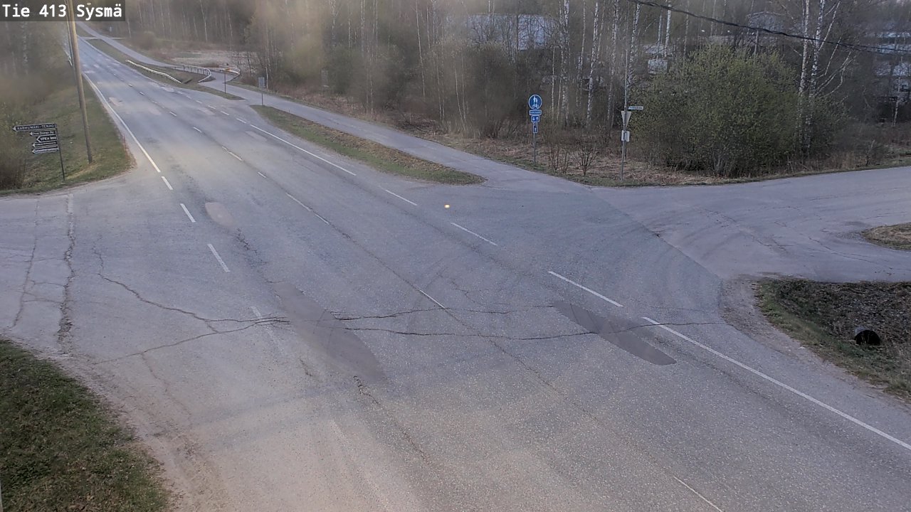 Weather Camera Image Väg 413 Sysmä, Sysmä, Päijät-Häme