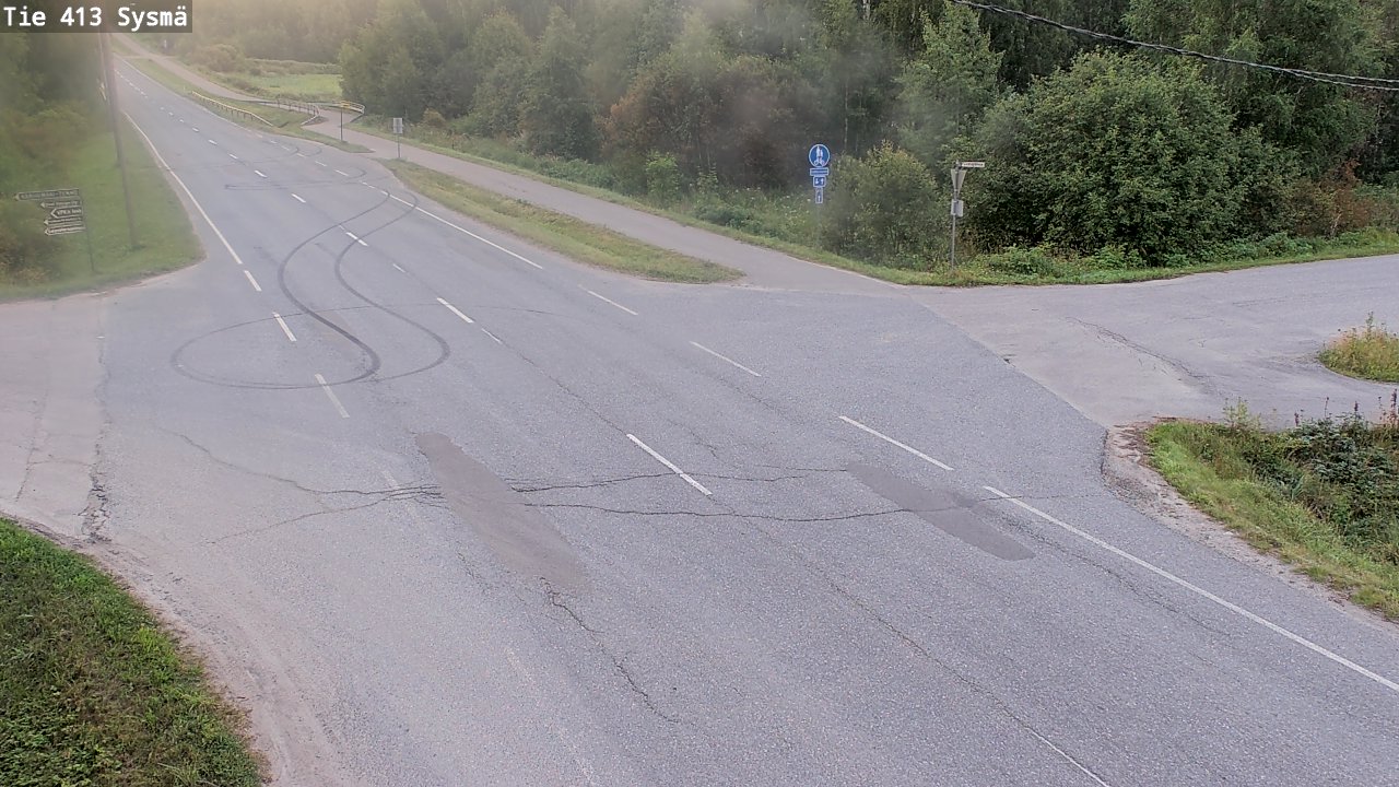 Weather Camera Image Road 413 Sysmä, Sysmä, Päijät-Häme
