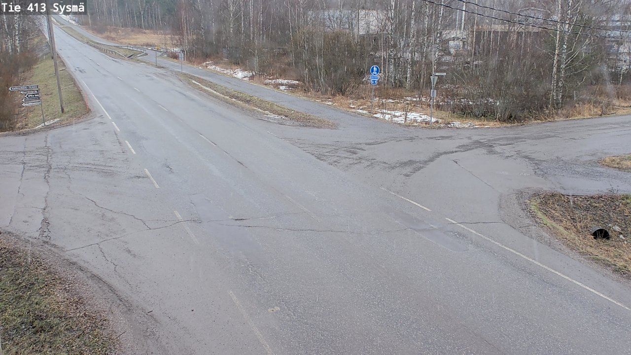 Weather Camera Image Road 413 Sysmä, Sysmä, Päijät-Häme