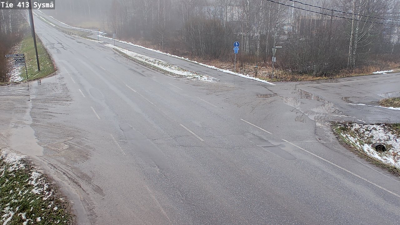 Weather Camera Image Väg 413 Sysmä, Sysmä, Päijät-Häme